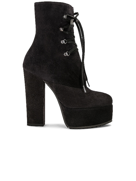 Alaia lace hot sale up boots