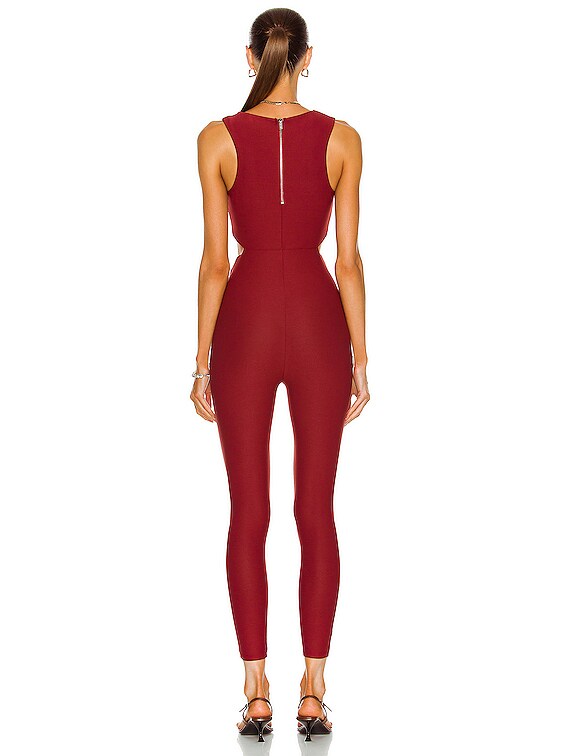 ALIX NYC Jodie cutout stretch-jersey playsuit