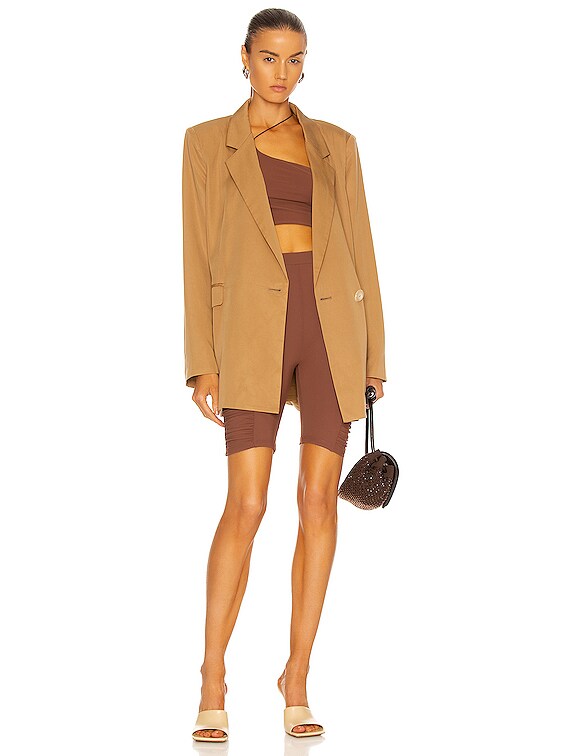 ALIX NYC AVON クロップトップ - Chocolate | FWRD