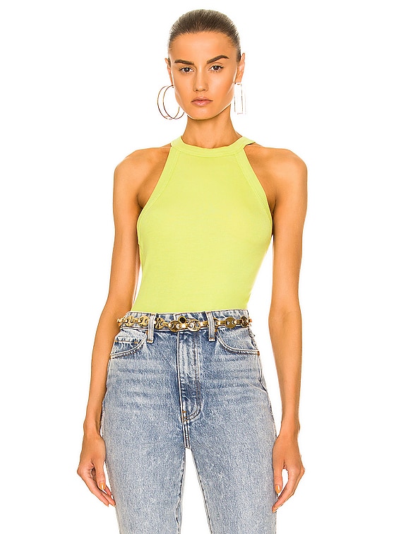 ALIX NYC Paxton Bodysuit in Kiwi