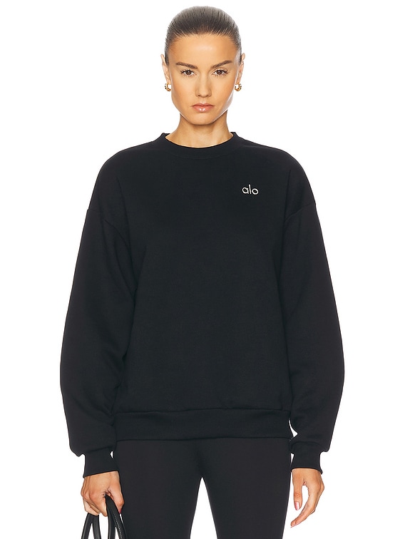 alo 黒　スウェット alo スウェットシャツ - Black | FWRD
