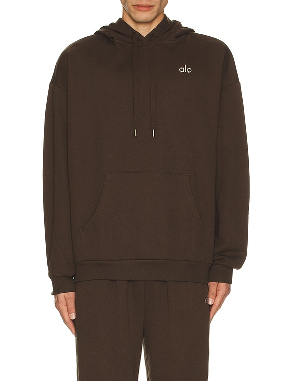 alo Accolade Hoodie in Espresso | FWRD