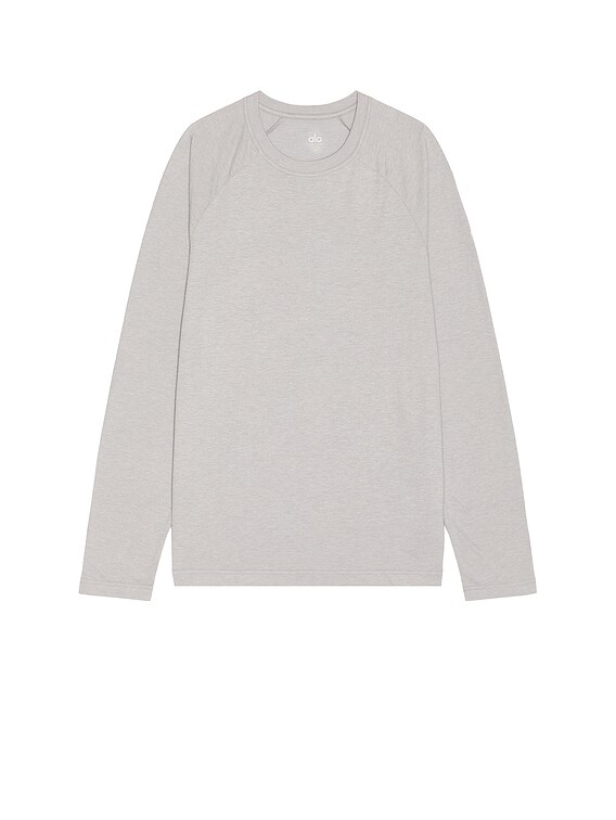 alo グレー 長袖Tシャツ Mサイズ alo グレー 長袖Tシャツ Mサイズ
