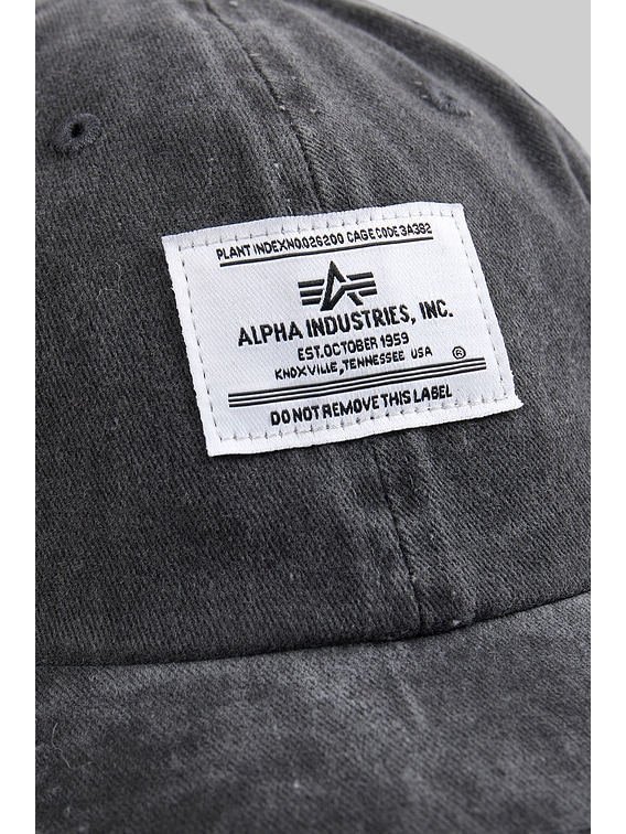 Alpha Industries｜ (BATTLEWASH CAP (UHB52500C1 BLACK)) ALPHA INDUSTRIES Battlewash Cap in Black | FWRD