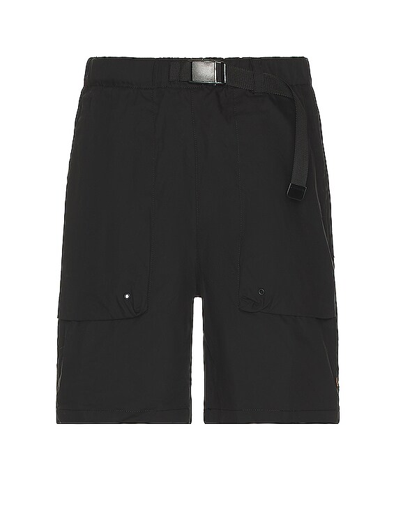 (取寄) アルファ インダストリーズ メンズ ベルテッド プル オン ショート - メンズ Alpha Industries men Belted Pull On Short - Men's Black ALPHA INDUSTRIES ショートパンツ - Black | FWRD