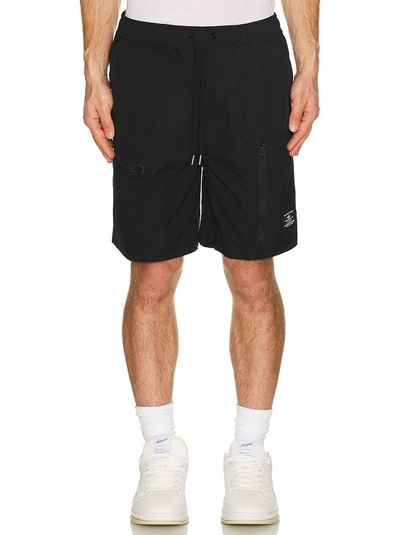 Alpha Industries｜TRAINING PANTS (27P MOD SHORT (MBM5500 ALPHA INDUSTRIES 27P Mod Short in Black | FWRD