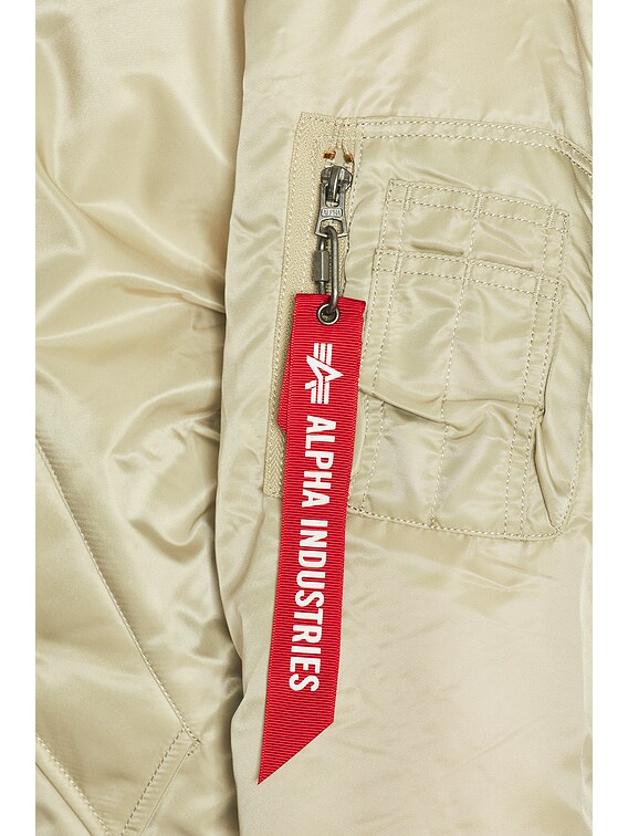 ALPHA INDUSTRIES Alpha MA-1 Flight Jacket in Mineral | FWRD