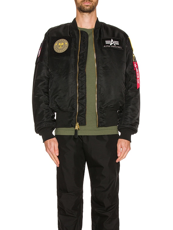ALPHA INDUSTRIES MA-1 ジャケット - Black | FWRD