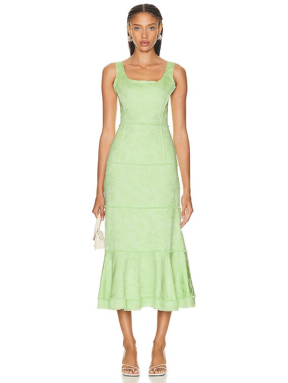 Green alexis dress best sale