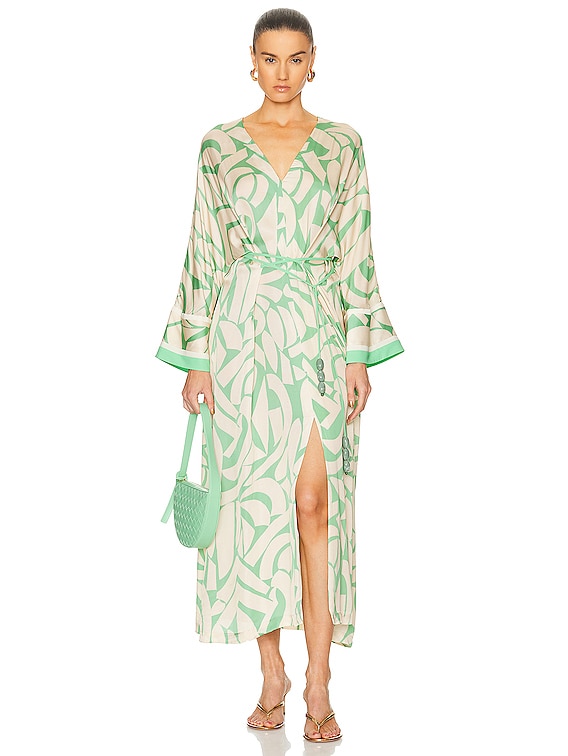 Alexis green clearance floral dress