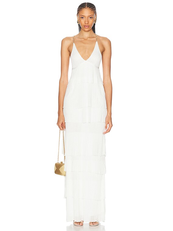 alexis long white dress Alexis Dress main image 1