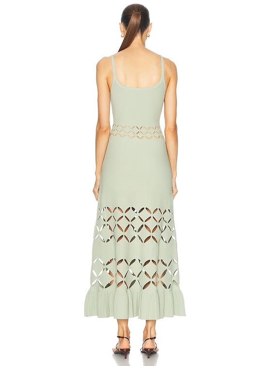 Alexis Elayne Dress in Sage | FWRD Alexis Elayne Dress in Sage | FWRD