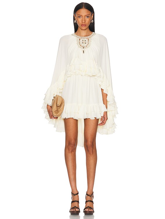 Alexis Taessa Dress in Ivory