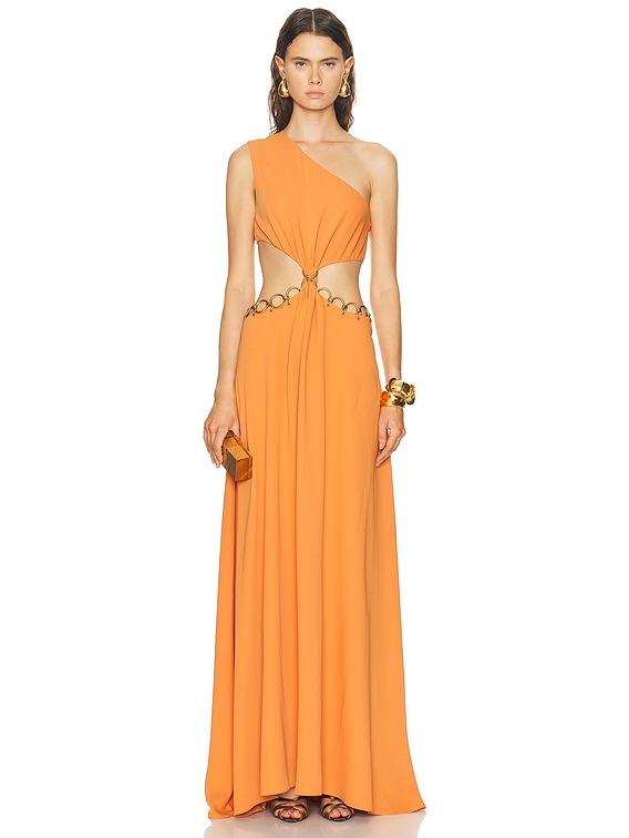 Alexis Saint Lucia Dress in Orange - Size L