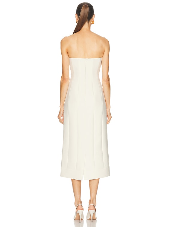 Alexis Donella Dress in Ivory | FWRD