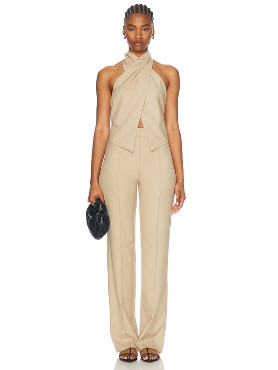 Alexis Olfi Vest in Dune | FWRD Alexis Olfi Vest in Dune | FWRD