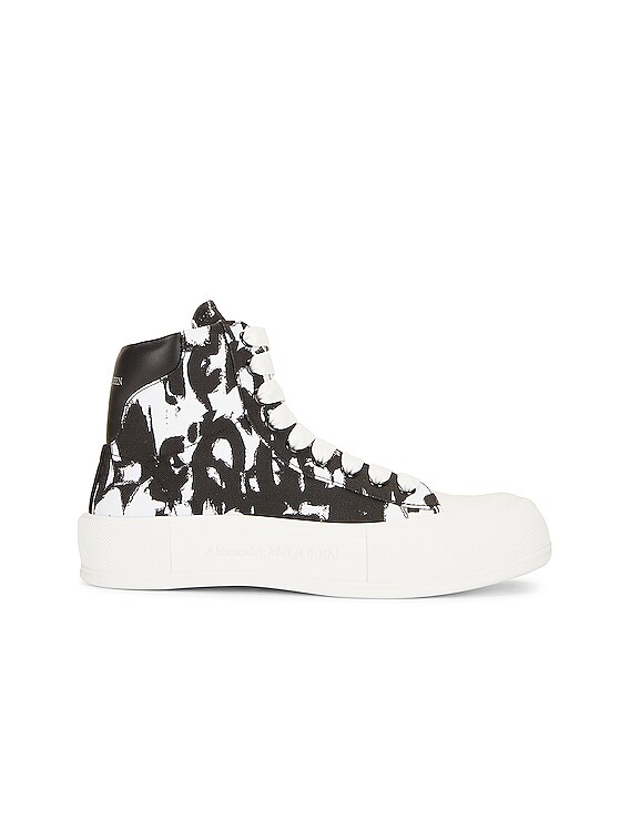 Alexander McQueen スニーカー - White & Black | FWRD