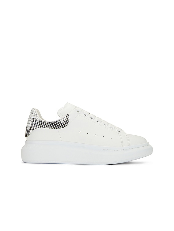 Alexander McQueen White/Red Men's Oversized Sneaker EU 42.5