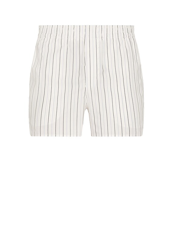 AMI Paris ショートパンツ - Off White & Blue | FWRD
