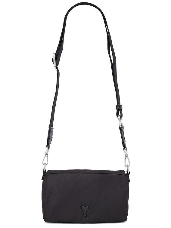 AMI PARIS ADC Lunch Box ロゴ キャンバス メッセンジャーバッグ AMI PARIS Adc Nylon Lunch Box Bag AMI