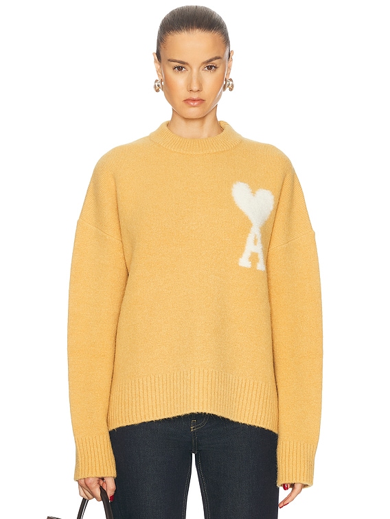 美品 ami paris セーター OFF WHITE ADC SWEATER 美品 ami paris セーター OFF WHITE ADC SWEATER