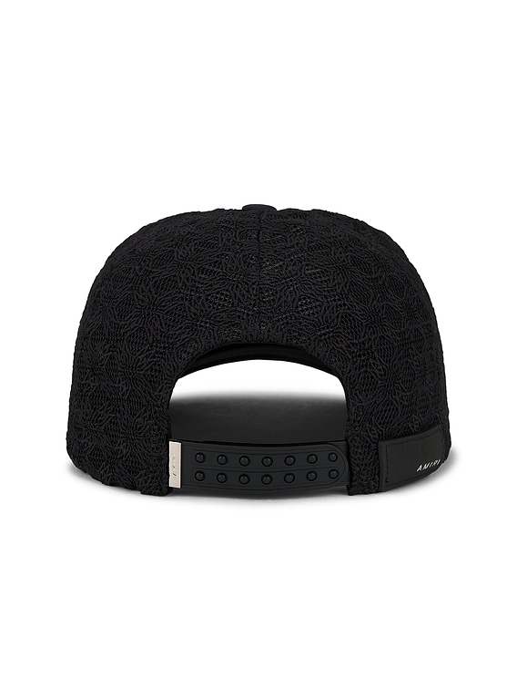 【送料・関税込】AMIRI MA TWO TONE TRUCKER HAT AMHATR1030 BK AMIRI Off-White & Green Two-Tone MA Trucker Cap Amiri