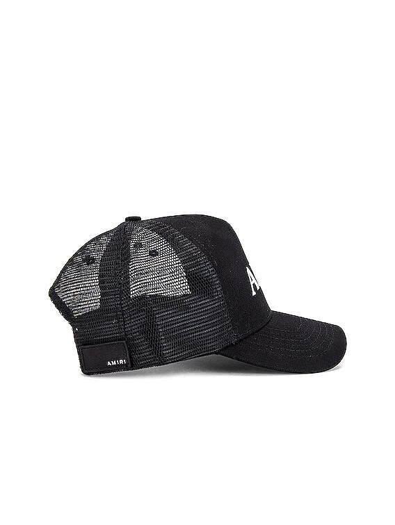 【Amiri】 キャップ bunny Buy Amiri Bandana Rabbit Trucker 'Black' - PS23MAH022 001