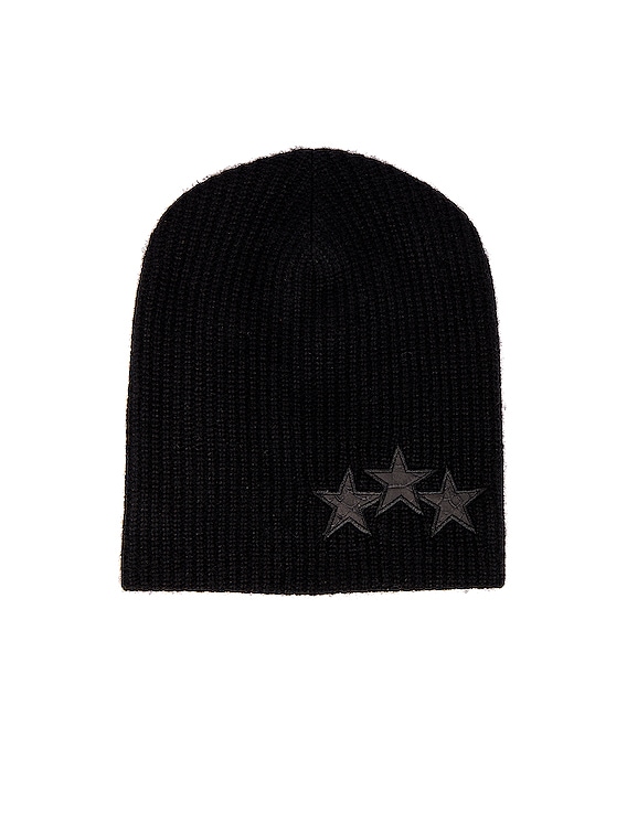 Amiri Star Beanie in Black | FWRD