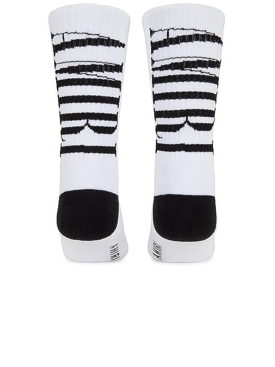 Amiri ソックス - White & Black | FWRD