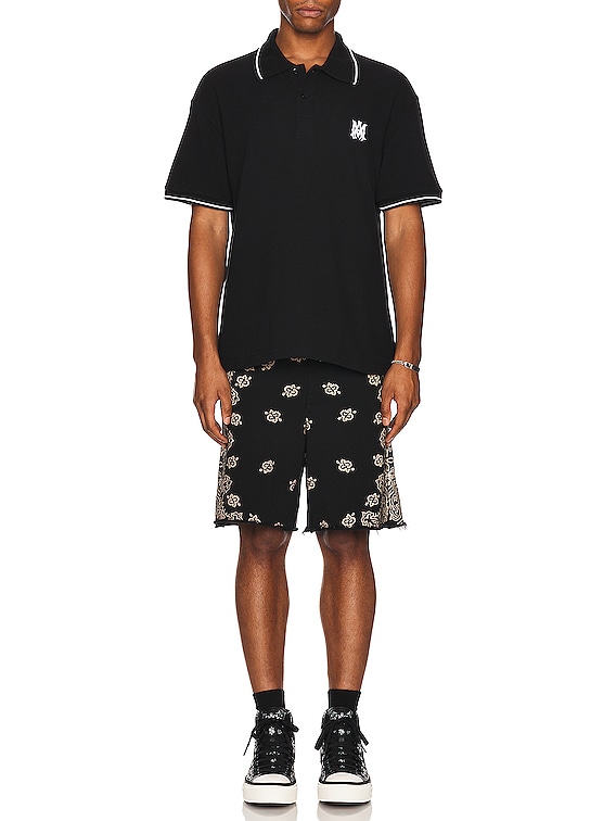 Amiri BANDANA ショートパンツ - Black | FWRD