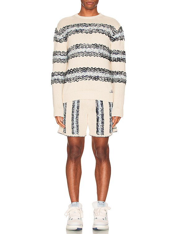 Amiri ショートパンツ - Blue & Alabaster | FWRD