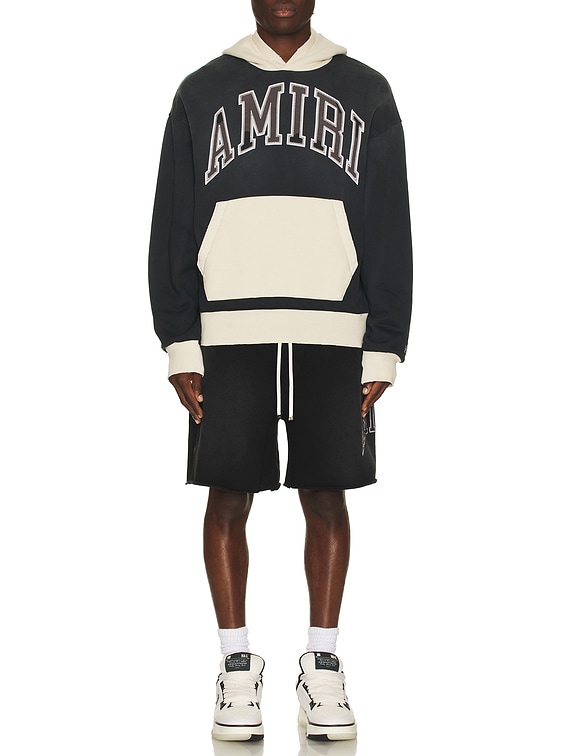 Amiri Vintage Collegiate Short in Black | FWRD