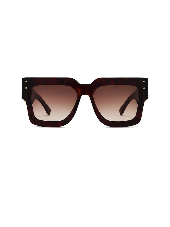 Amiri Jumbo MA Sunglasses in Tortoise Shell | FWRD