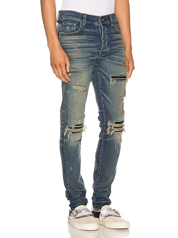 amiri suede mx1 jeans