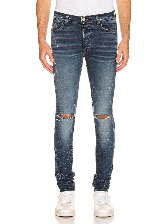 Amiri Shotgun Jean in Classic Deep Indigo | FWRD