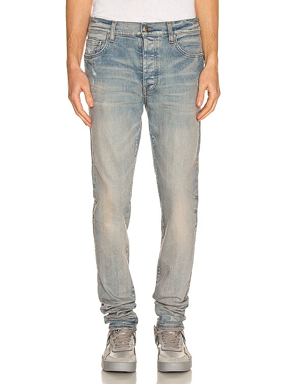 Amiri Stack Jean in Clay Indigo | FWRD