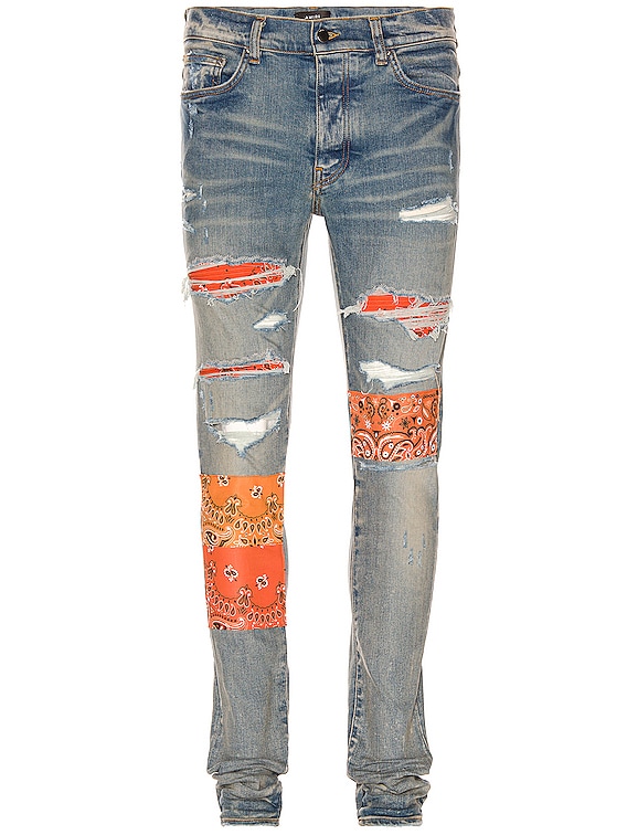 Vintage Bandana Artpatch Jean