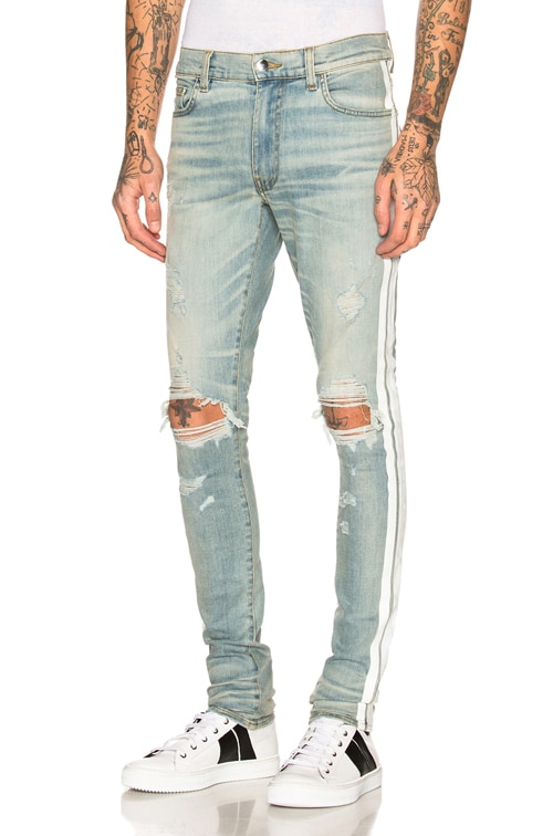 amiri jeans track