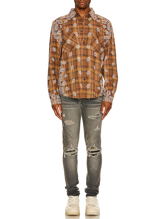 Amiri MX1 Camo Jean in Grey | FWRD