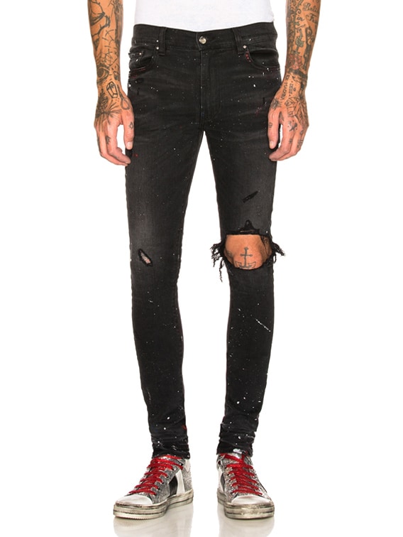 h&m shaping jeans black