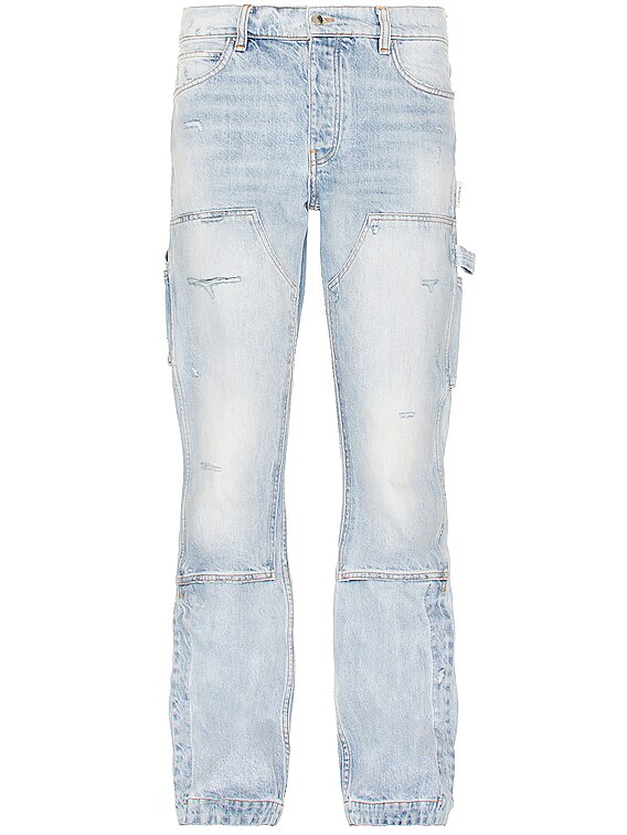 Carpenter Distressed Jeans in Blue - Amiri