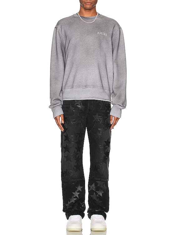 Amiri Chemist Carpenter Jean in Aged Black | FWRD