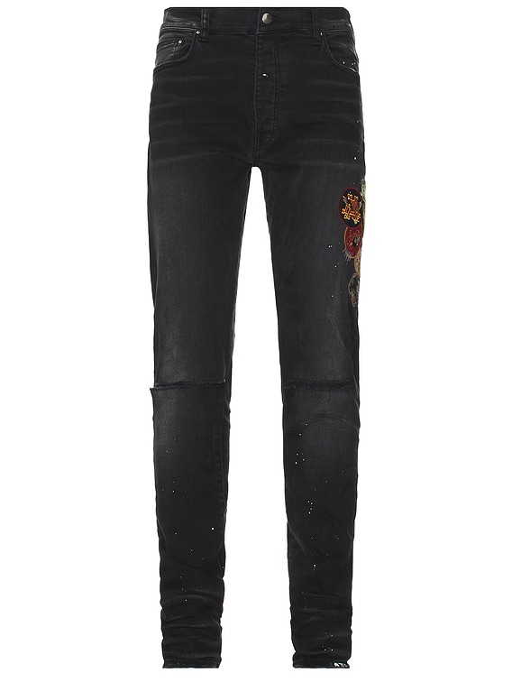 Vintage Patch Skinny Jean