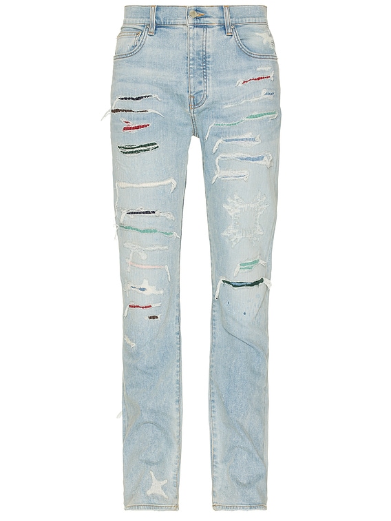 MA Quad Gauze Repair Slim Jean