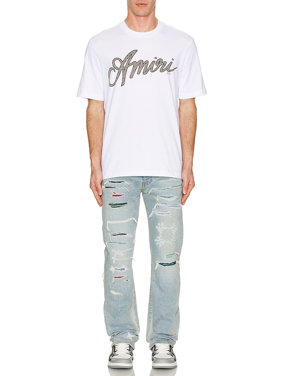 MA Quad Gauze Repair Slim Jean