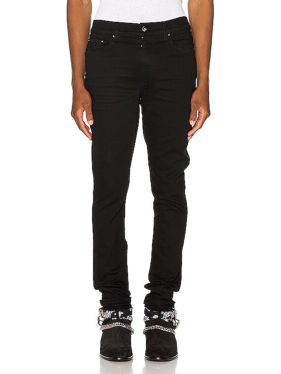 Amiri Stack Jean in Black | FWRD Amiri Stack Jean in Black | FWRD