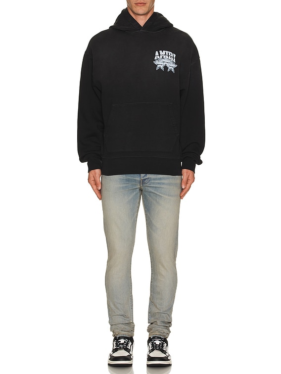 【関税込み】AMIRI ブラック Championship フーディ Amiri Championship Hoodie in Black | FWRD