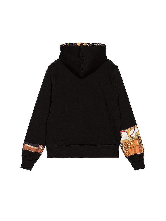 Amiri Patch Scarves Old English Hoodie in Black | FWRD