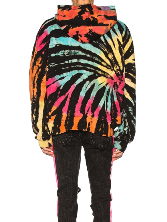 amiri reverse tie dye hoodie