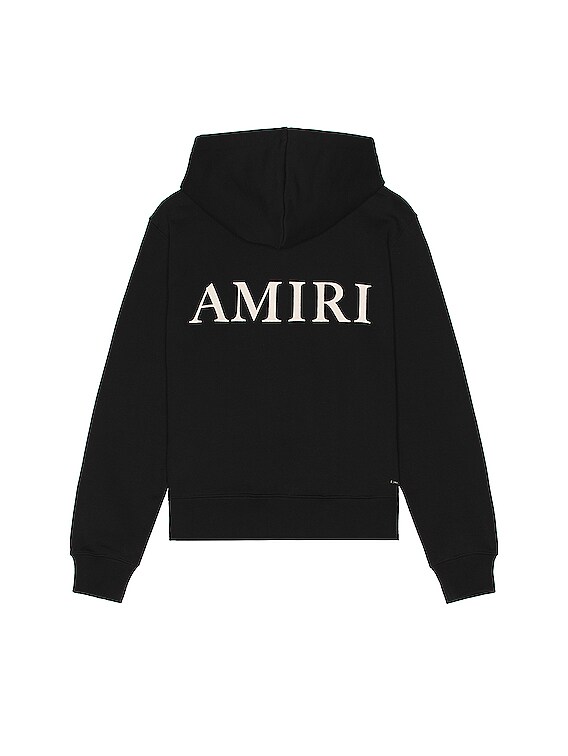 Amiri Puff Logo Hoodie in Black | FWRD